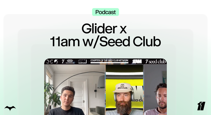 Glider x 11am w/ Seed Club