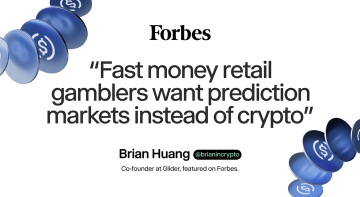 Glider in Forbes: Bitcoin Drops To $65,000 As Crypto Sentiment Remains Dire