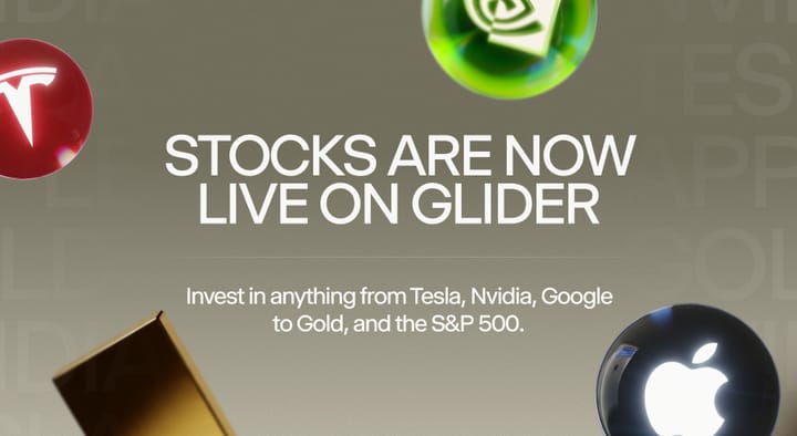 Onchain Stocks Are Now Live on Glider, Powered by Ondo Finance